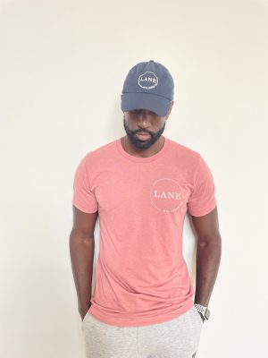 BLUE EMBROIDERED DAD HAT